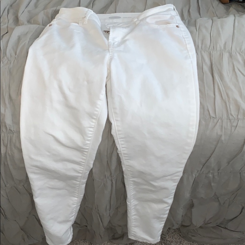 White jeans